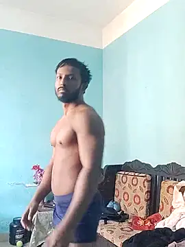 HunkyAriyan online show from February 14, 2025, 9:24 am