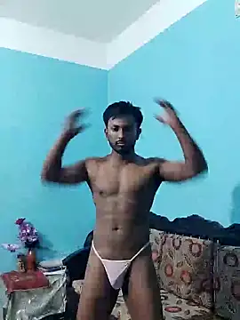 HunkyAriyan online show from March 19, 2025, 6:34 pm