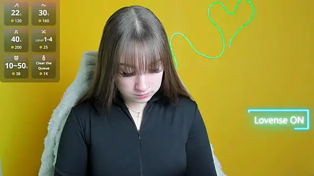 Evelina GG online show from November 21, 2025, 6:34 am