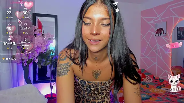 CoralRigan online show from October 18, 2025, 2:58 am