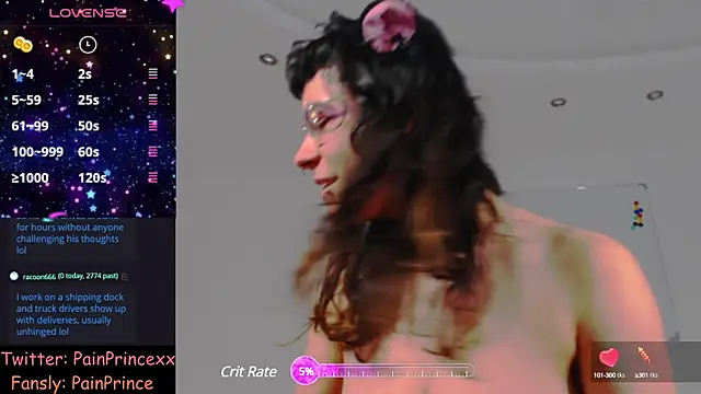 pain princee online show from December 4, 2024, 3:10 pm