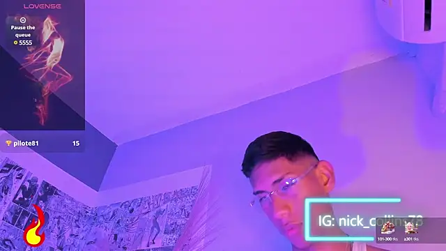 Snapshot of Nick_Collins18 chatting on January 17, 2025, 7:08 am Nick Collins18 online show from January 17, 2025, 7:08 am