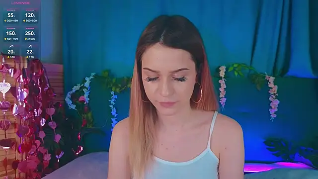 AlinaWalters online show from March 15, 2026, 8:15 pm