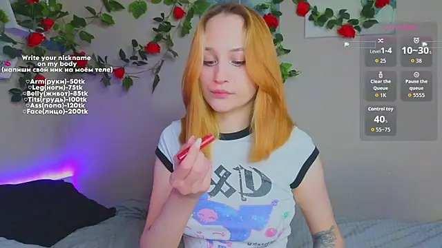 MaryRace online show from June 5, 2026, 5:40 pm
