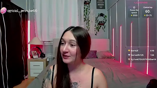 Jennyke66 online show from March 9, 2025, 6:00 pm