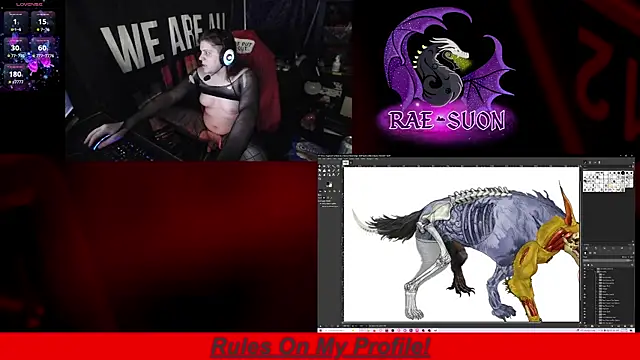 Rae-Suon online show from December 20, 2025, 5:14 am