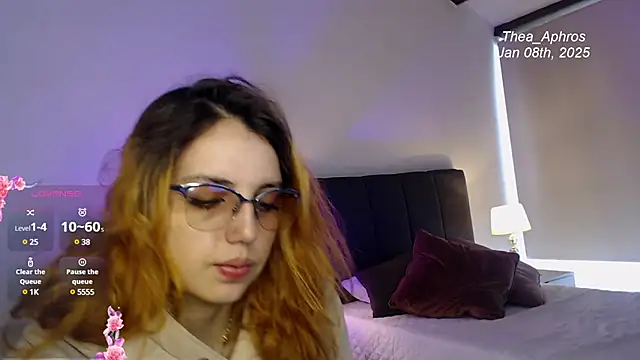 Thea Aphros  online show from January 8, 2025, 6:09 pm
