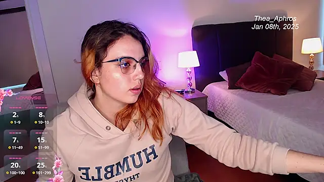 Thea Aphros  online show from January 8, 2025, 9:34 pm
