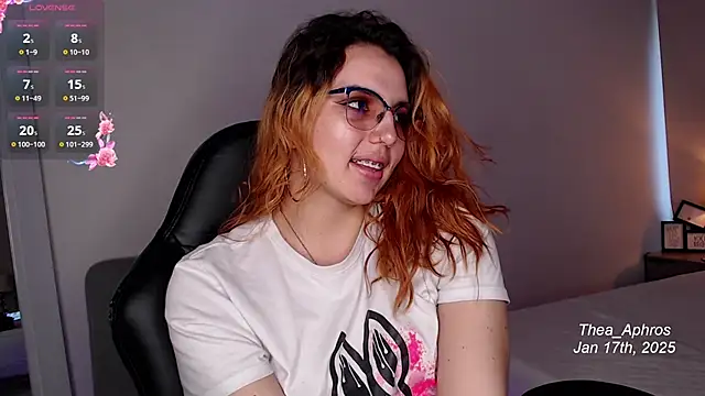 Thea Aphros  online show from January 17, 2025, 6:33 pm