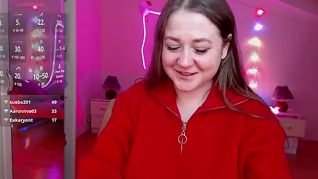LizzyShine online show from February 9, 2025, 11:25 pm