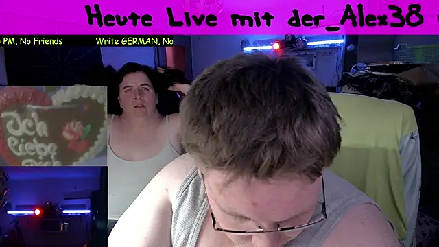 der alex38 online show from February 7, 2025, 7:59 pm