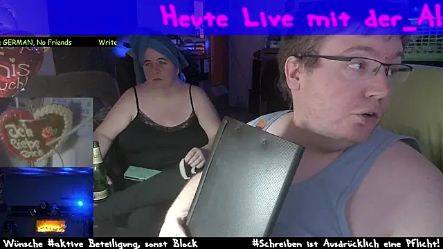 der alex38 online show from March 21, 2025, 8:08 pm