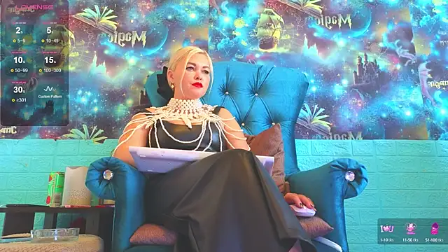 Snow Goddess online show from October 12, 2025, 3:49 am