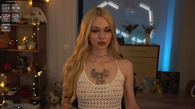 Snapshot of ManiFreyja chatting on March 22, 2026, 6:00 pm ManiFreyja online show from March 22, 2026, 6:00 pm