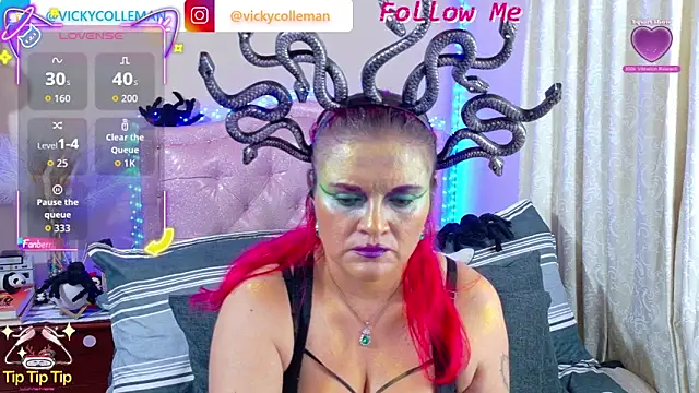 VickyColleman online show from November 1, 2025, 1:40 am