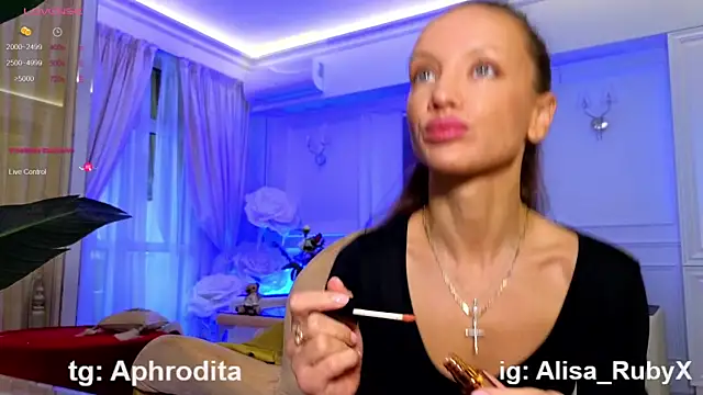 Alisa Ruby online show from May 4, 2026, 9:16 am