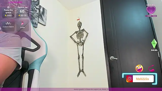 Snapshot of missycanoo chatting on October 31, 2025, 12:55 am missycanoo online show from October 31, 2025, 12:55 am