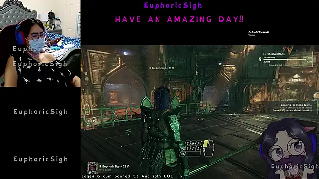EuphoricSigh online show from July 4, 2026, 12:39 am