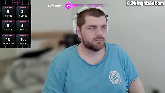 KingMarti online show from May 15, 2026, 12:01 pm