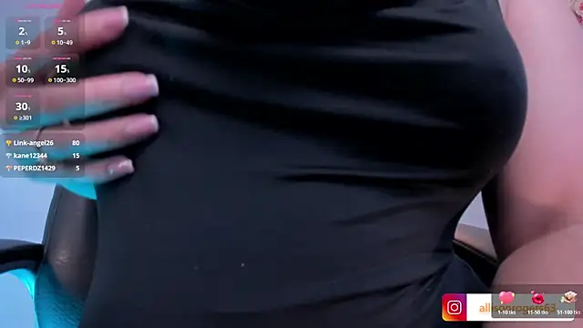 Snapshot of AllisonRogersX chatting on March 21, 2026, 8:30 am AllisonRogersX online show from March 21, 2026, 8:30 am