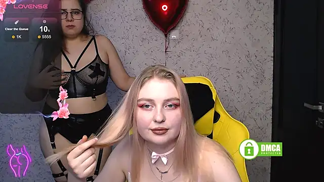 EvaAndLilith online show from February 14, 2025, 4:09 pm