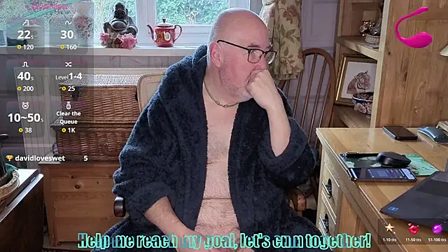 Snapshot of Adamdaddybear chatting on February 18, 2026, 9:27 am Adamdaddybear online show from February 18, 2026, 9:27 am