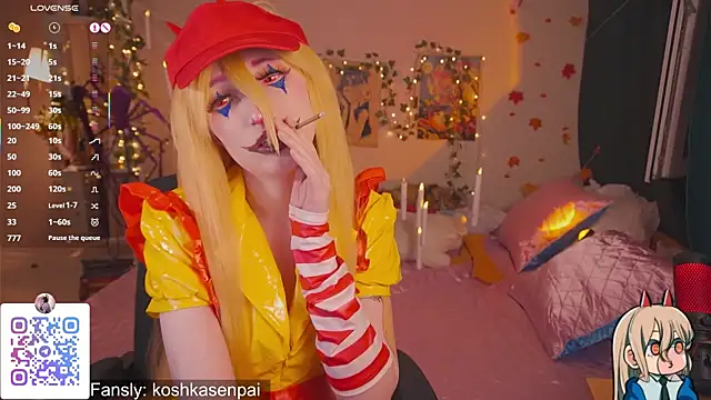 Snapshot of koshkasenpai chatting on October 25, 2025, 5:19 pm koshkasenpai online show from October 25, 2025, 5:19 pm