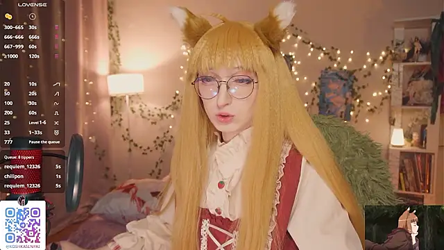 koshkasenpai online show from March 12, 2026, 6:30 am