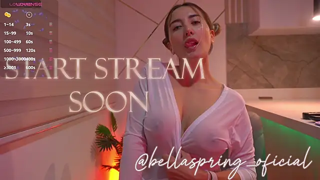 b3llaspringg online show from July 15, 2026, 11:10 pm