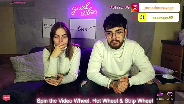 MrAndMrsSavage online show from January 10, 2025, 10:04 pm