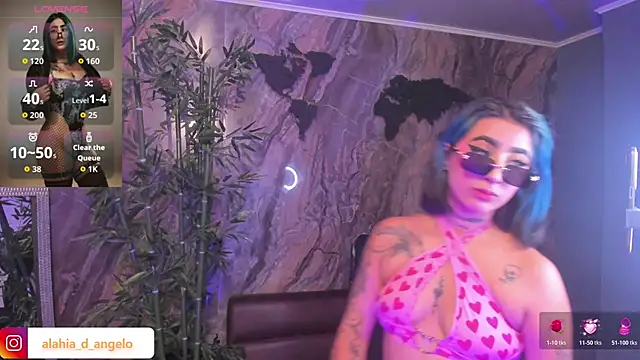 Alahia Dangelo online show from February 20, 2026, 6:30 pm