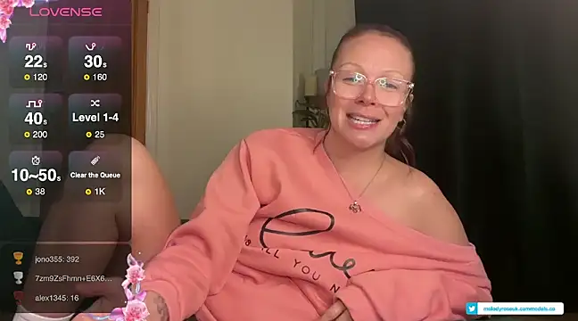 MelodyRoseUk online show from February 6, 2025, 5:30 pm