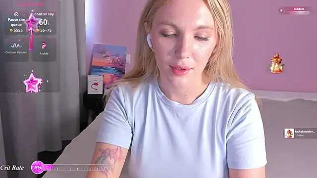 Fluffy Monica online show from July 24, 2026, 1:14 am