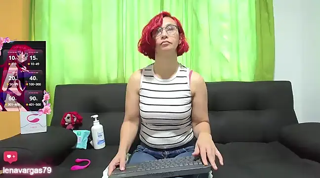 Snapshot of lenavargas79 chatting on January 12, 2025, 3:57 pm lenavargas79 online show from January 12, 2025, 3:57 pm