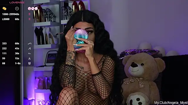 Angela Myst online show from March 1, 2026, 2:41 pm