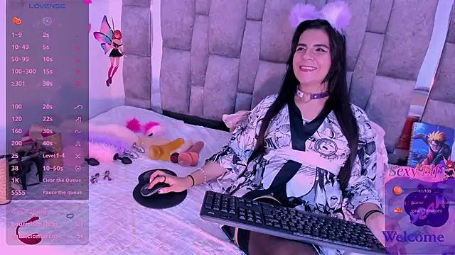 MorganitaX online show from February 19, 2025, 11:25 pm