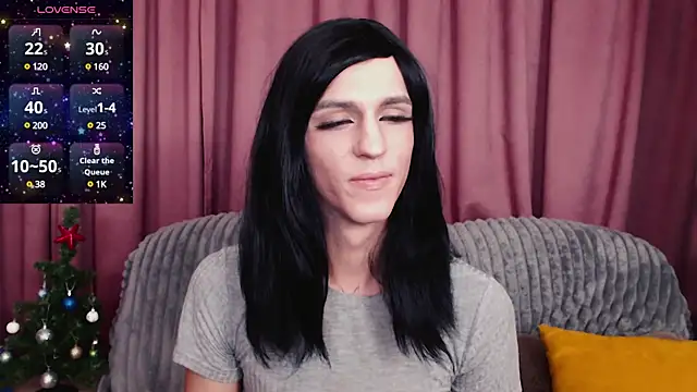  CRYSTAL tgirl online show from December 24, 2024, 12:33 pm