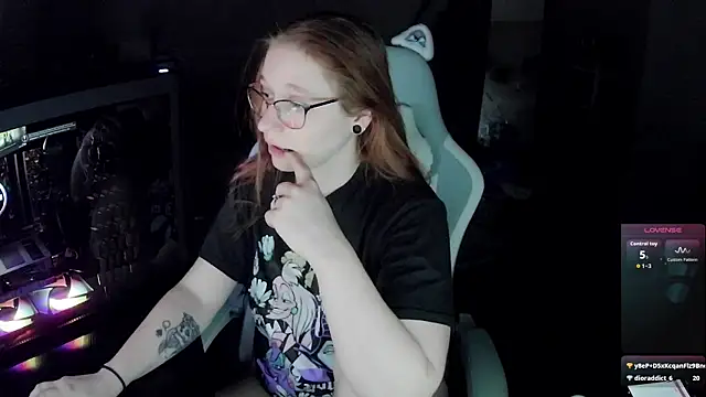 LilyFoxxx online show from December 3, 2025, 6:10 am