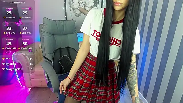 Snapshot of Tiffany_lab chatting on February 8, 2025, 4:57 pm Tiffany lab online show from February 8, 2025, 4:57 pm