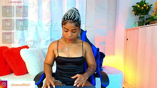 Snapshot of SilvannaFit chatting on August 7, 2026, 10:12 pm SilvannaFit online show from August 7, 2026, 10:12 pm