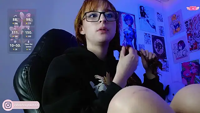 CelesteAyase online show from January 8, 2026, 2:14 am