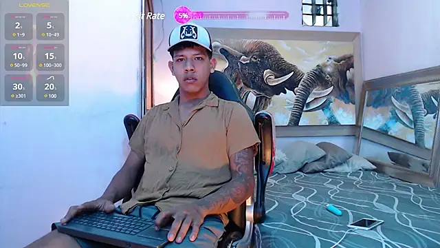 mr stiven  online show from March 19, 2025, 6:03 am