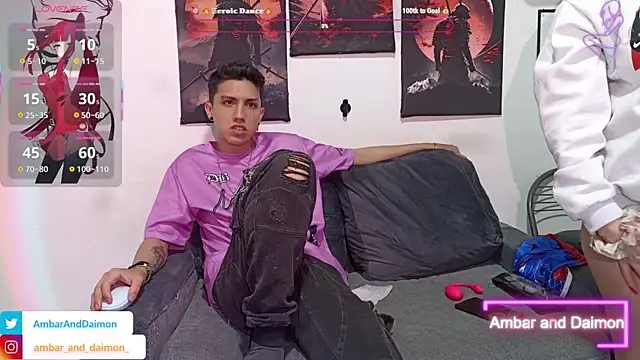 Ambar and daimon  online show from October 25, 2025, 6:32 am