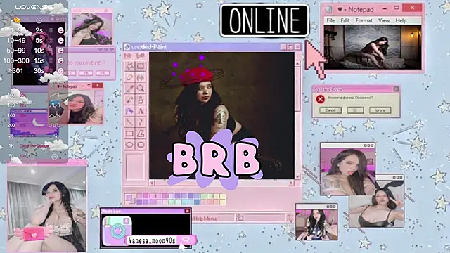 vanesa moon   online show from March 4, 2025, 11:00 pm