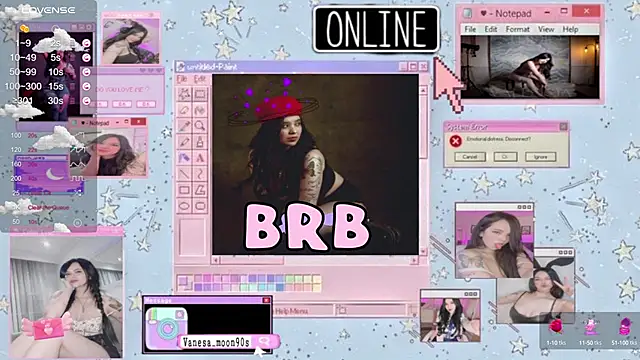 vanesa moon   online show from March 19, 2025, 11:14 pm