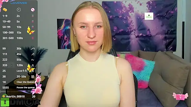 BeautyBlondy online show from May 11, 2026, 2:45 pm