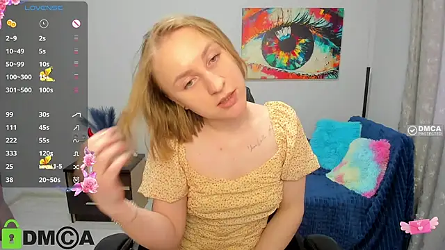 BeautyBlondy online show from May 25, 2026, 12:22 pm
