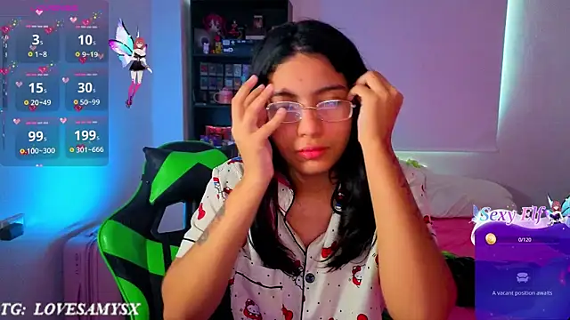 Lovelyamyy online show from June 5, 2026, 2:45 pm