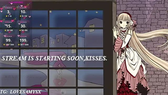 Lovelyamyy online show from June 9, 2026, 1:28 am