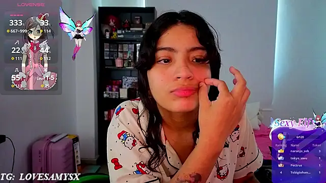 Lovelyamyy online show from June 11, 2026, 5:22 pm